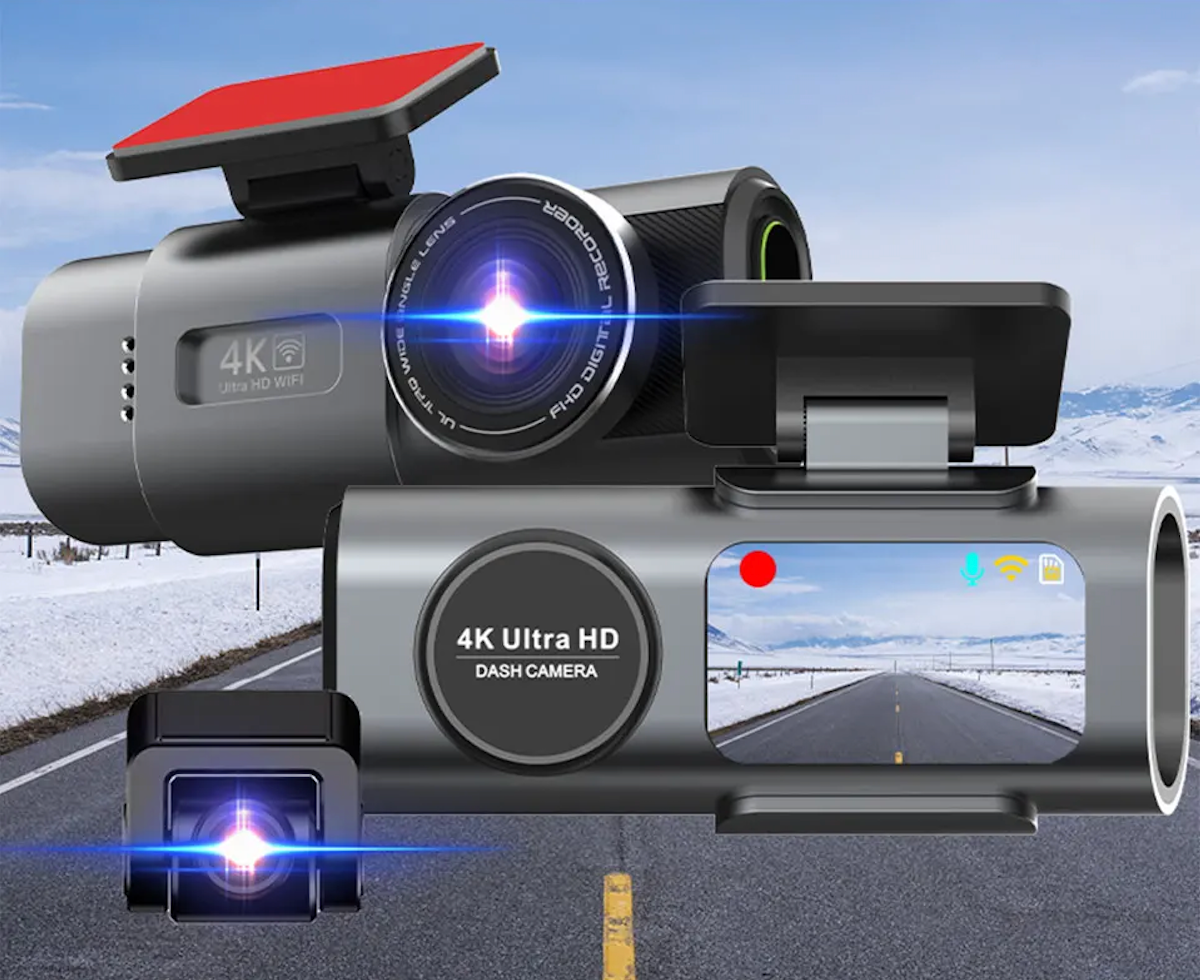 Dashcam 4K Avant & Arrière – Caméra de Voiture Double Objectif - dash cam - RST1