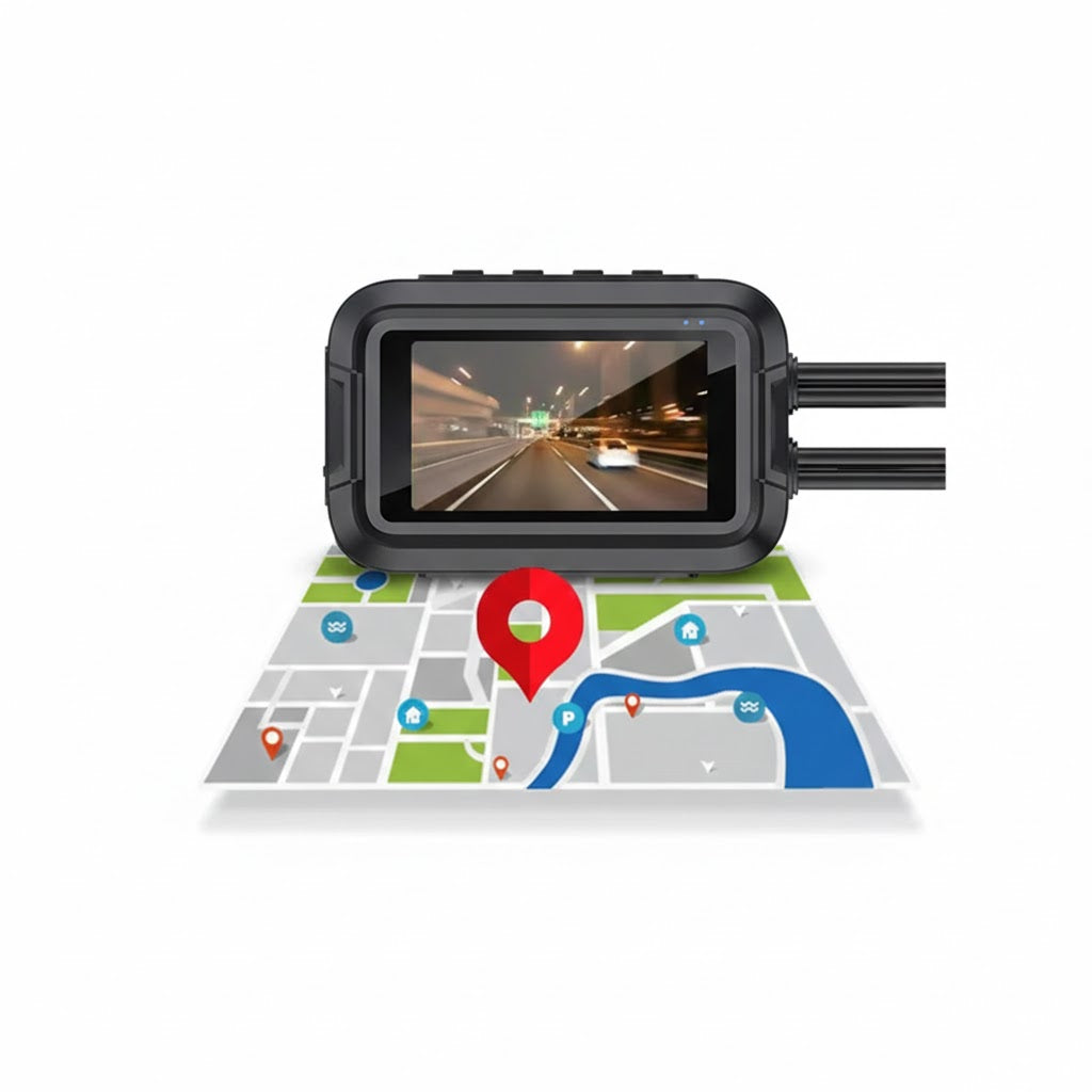 Dashcam 4K Avant & Arrière – Caméra de Moto Double Objectif - dash cam - RST Moto